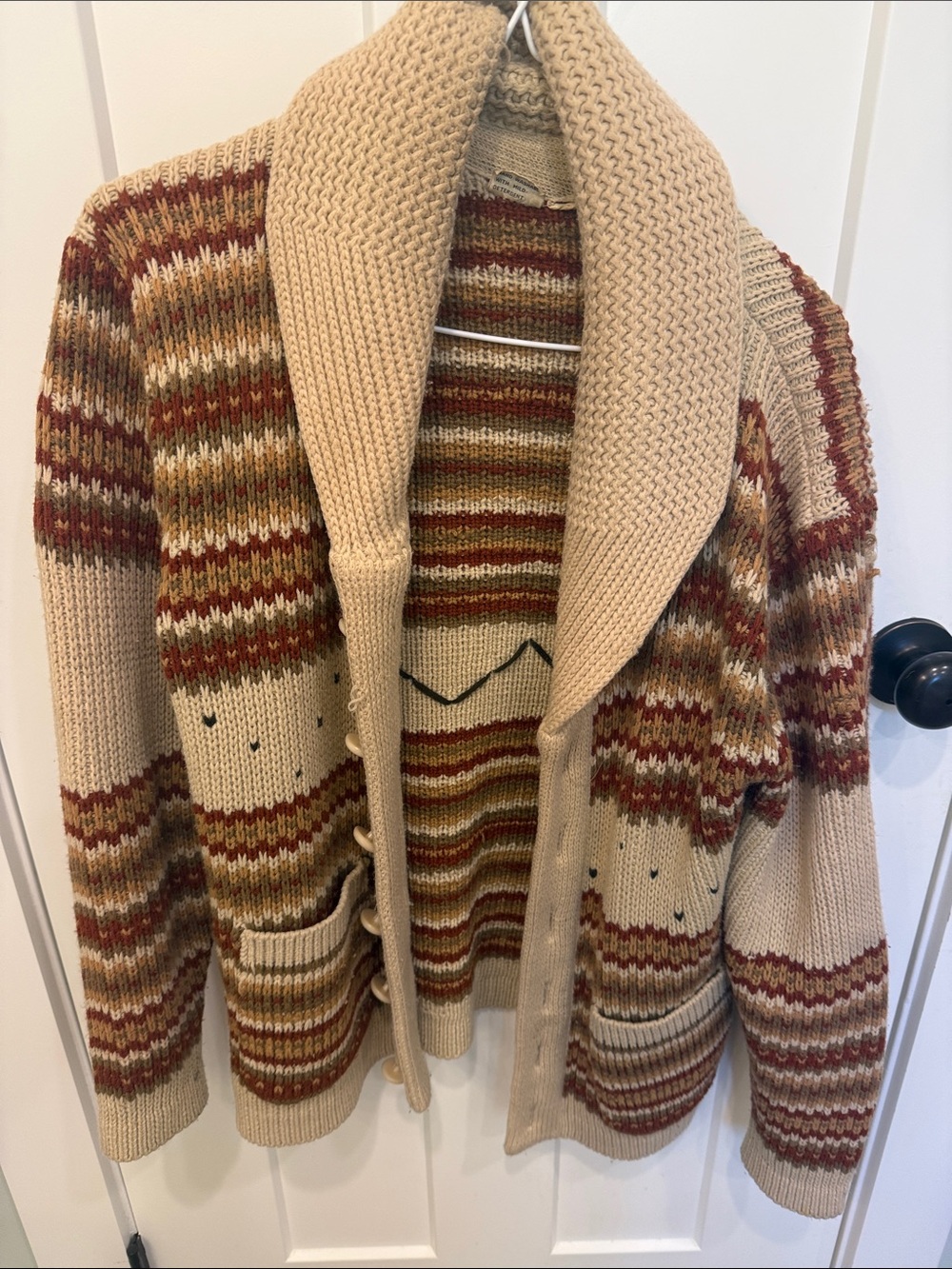 Vintage button up sweater.